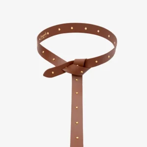 Cinturón Tachuela Marrón