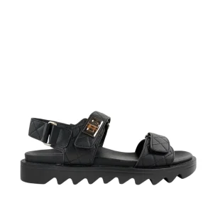 Sandalias de plataforma Madeline para mujer color negro