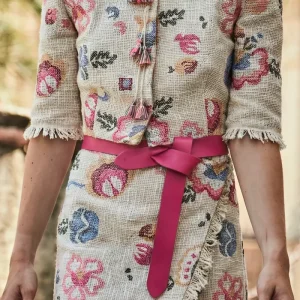 Cinturón Lazada Fucsia